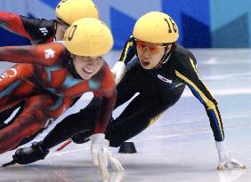 Tanaka fails to reach women's 1,000-meter short track final